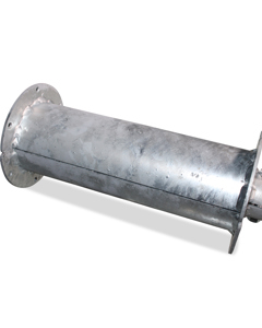 Rope drum D=88.9mm single for 1 1/4" tube